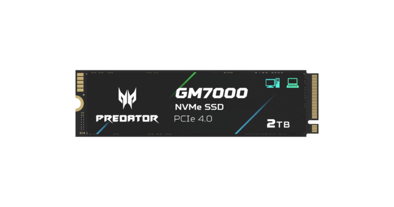 【Acer】Predator GM7000 2TB M.2 SSD